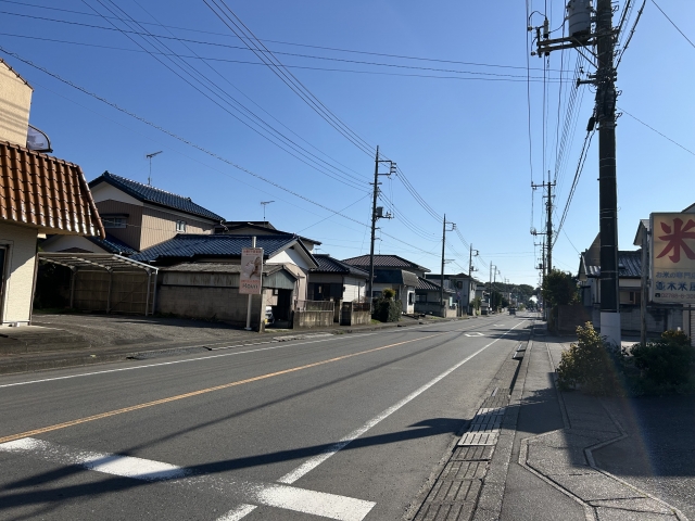 邑楽町の街並み